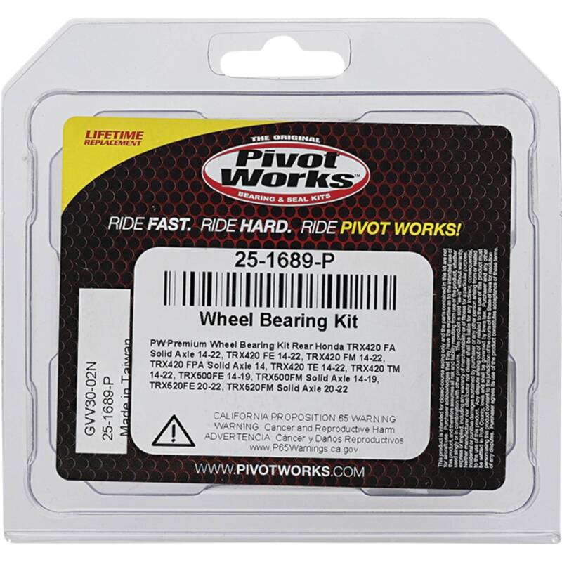 Pivot Works Premium Wheel Bearing Wheel Bearings Pivot Works