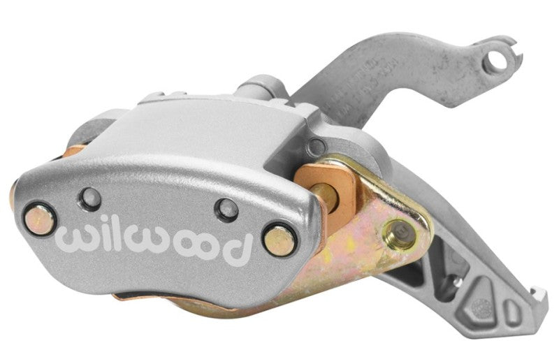 Wilwood Caliper-MC4 Mechanical-L/H - Silver No Logo 1.19in Piston .81in Disc Brake Calipers - Perf Wilwood