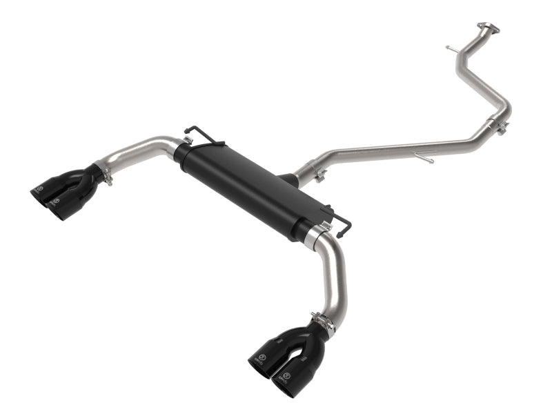aFe 19-21 Lexus UX200 Takeda 2in - 2.5in. 304 SS Cat-Back Exhaust System w/ Black Tip Catback aFe