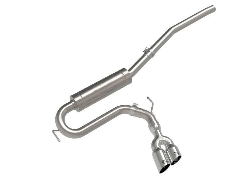 aFe 22-23 Ford Maverick EcoBoost L4 2.0L(t) Rebel Series 2-1/2in 304 SS Cat-Back w/ Polished Tip Catback aFe