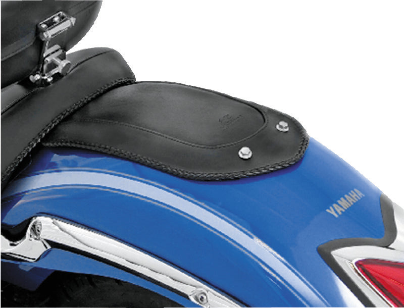 Mustang 07-17 Yamaha V-Star 1300, V-Star Tourer, V-Star 1300 Fender Bib Deluxe - Black Fender Bibs Mustang Motorcycle