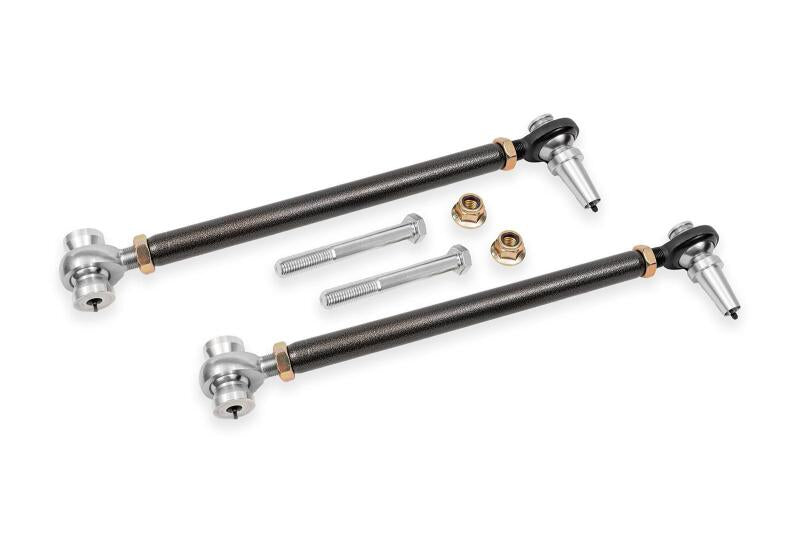BMR 16-24 Chevrolet Camaro Double Adj. Front Lower Control Arms w/ Rod Ends - Black Hammertone Control Arms BMR Suspension