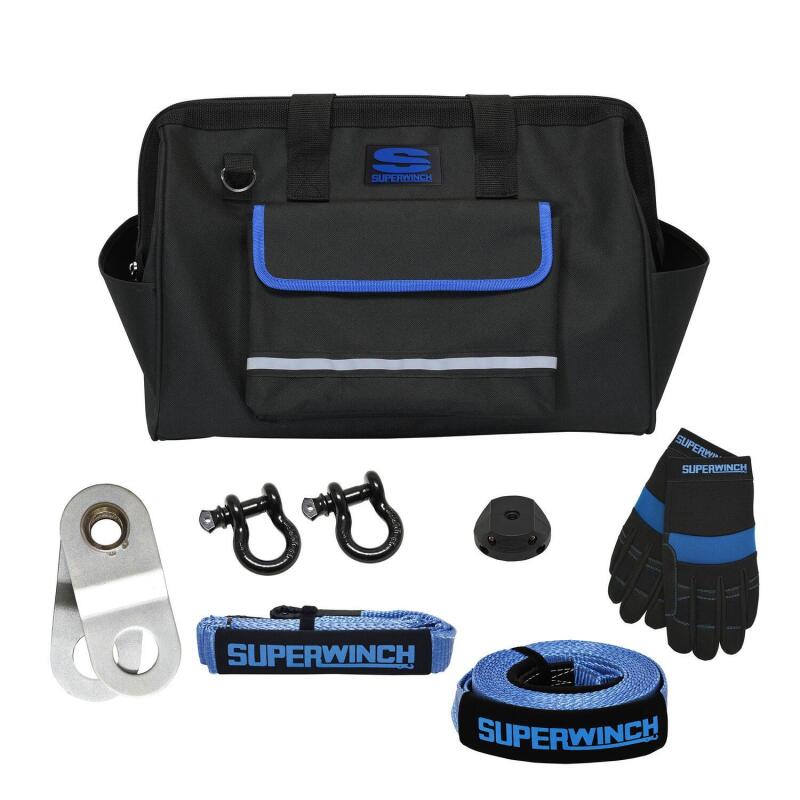 Superwinch Medium-Duty Recovery Kit Tow Straps Superwinch