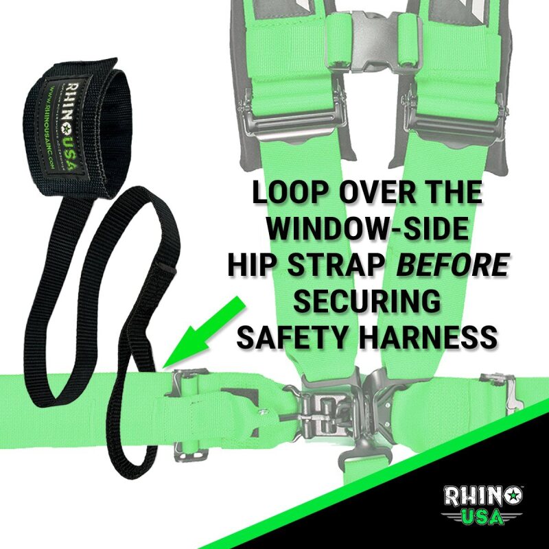 Rhino USA Off-Road Wrist Restraints (Pair) Gloves Rhino USA
