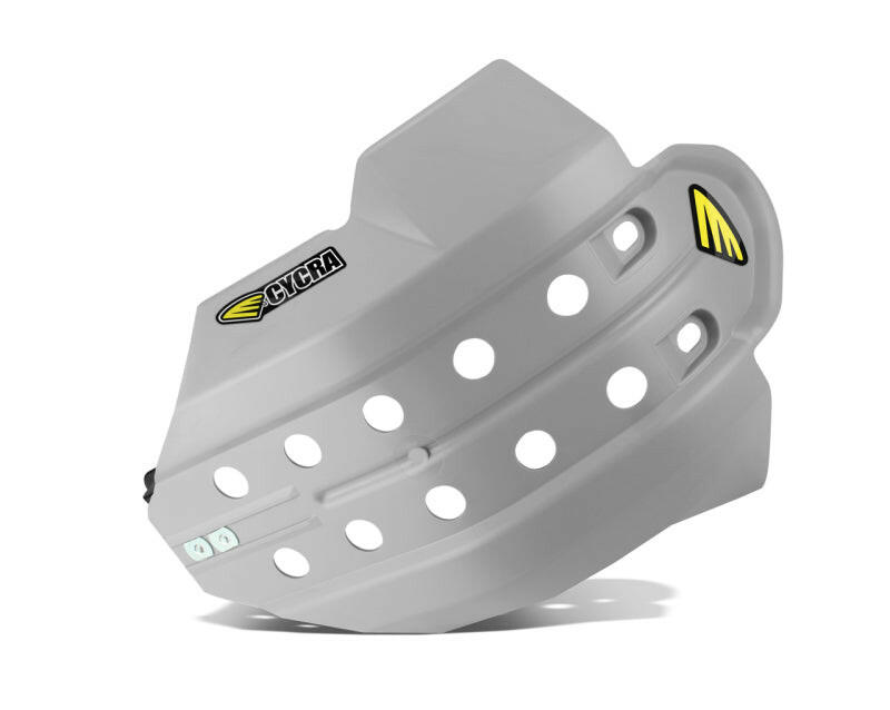 Cycra 14-15 Husqvarna FC/FE450 Full Armor Skid Plate - Grey Skid Plates Cycra