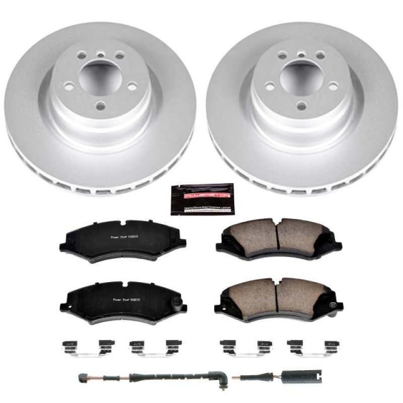 Power Stop 10-12 Land Rover Range Rover Front Z23 Evolution Sport Coated Brake Kit Brake Kits - Performance D&S PowerStop