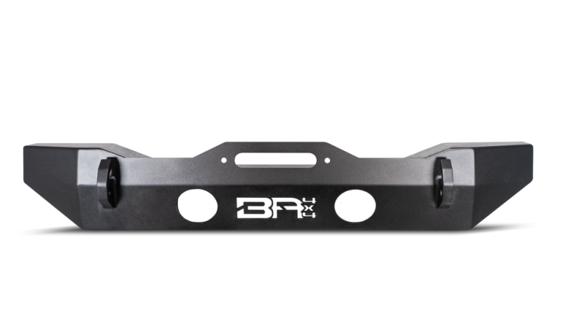 Body Armor 4x4 2018+ Jeep Wrangler JL Gladiator JT Mid-Stubby Front Bumper Bumpers - Steel Body Armor 4x4