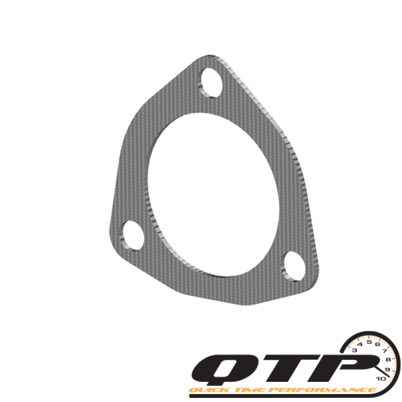 QTP 4in Bolt-On QTEC 3 Bolt Gasket Exhaust Gaskets QTP