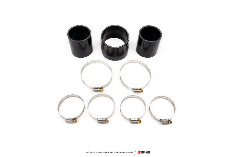 AMS Performance 15-18 BMW M3 / 15-20 BMW M4 w/ S55 3.0L Turbo Engine Charge Pipes Air Intake Components AMS