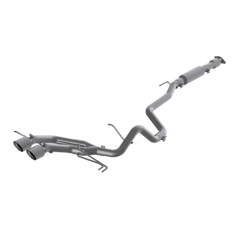 MBRP 13-18 Hyundai Veloster Turbo 2.5in T304 w/ 4in. OD Tips - Cat Back Dual Exit Catback MBRP