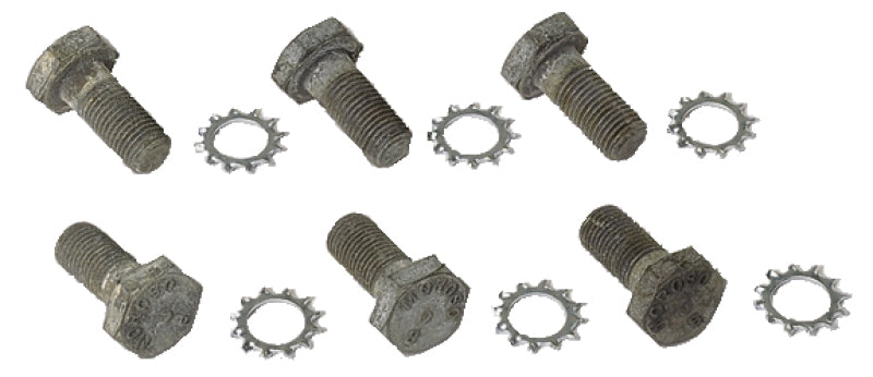 Moroso Chevrolet V8/90 Degree V6 Flywheel Bolts - Steel - 6 Pack Bolts Moroso