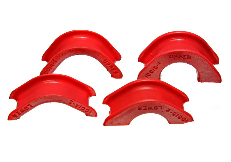 Energy Suspension 70-78 Nissan 240Z Red Rack and Pinion Bushing Set Bushing Kits Energy Suspension