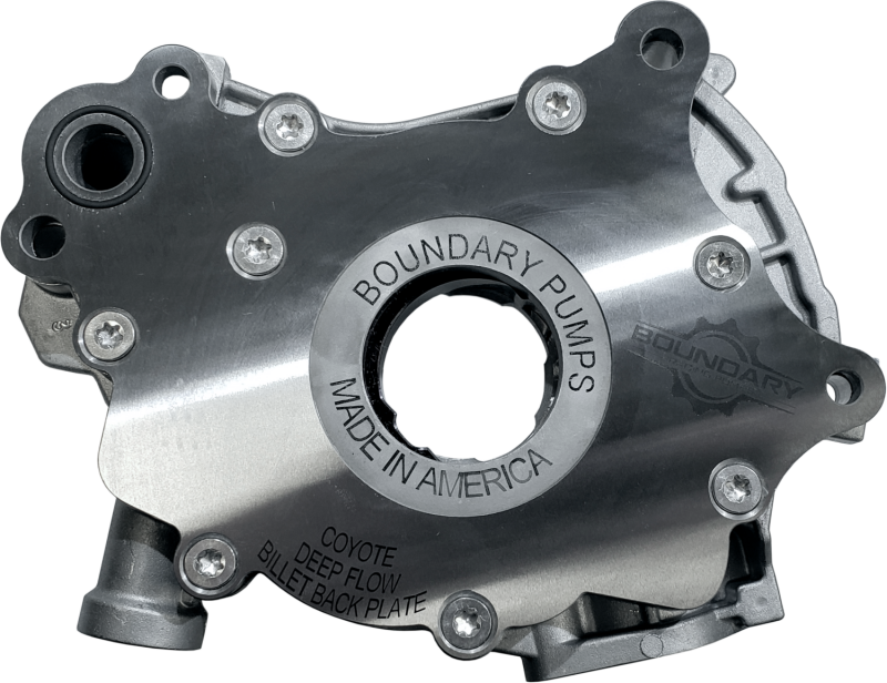 Boundary 11-17 Ford Mustang F150 5.0L Coyote MartenWear Oil Pump Assembly w/Billet Back Plate Oil Pumps Boundary