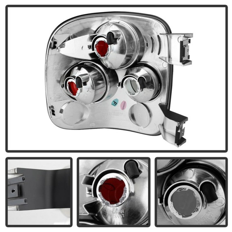 Spyder Chevy Silverado Stepside 99-04 Euro Style Tail Lights Black Smoke ALT-YD-CS99STS-BSM Tail Lights SPYDER