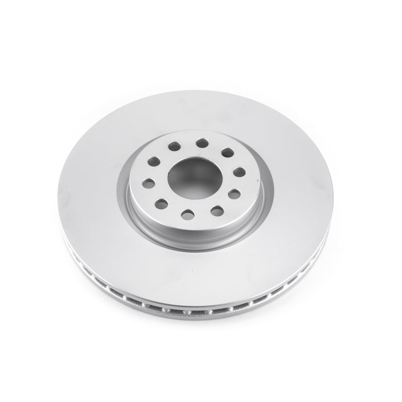 Power Stop 2018 Volkswagen Atlas Front Evolution High Carbon Geomet Coated Rotor Brake Rotors - OE - Cryo PowerStop