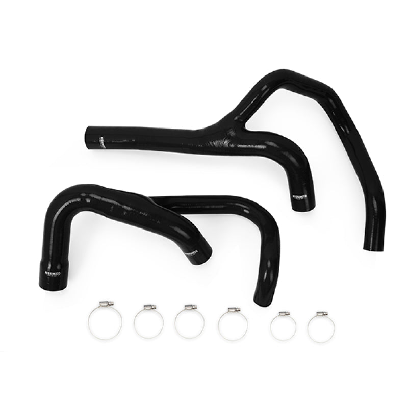 Mishimoto 13-14 Dodge Ram 6.7L Cummins Silicone Radiator Hose Kit Black Hoses Mishimoto