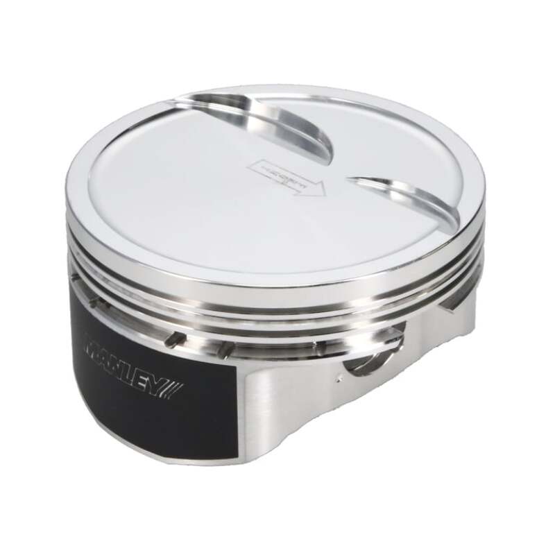 Manley Chevy LS Series 4.001in Bore 1.115in CH -10cc Platinum Series Pistons - Set of 8 Piston Sets - Forged - 8cyl Manley Performance