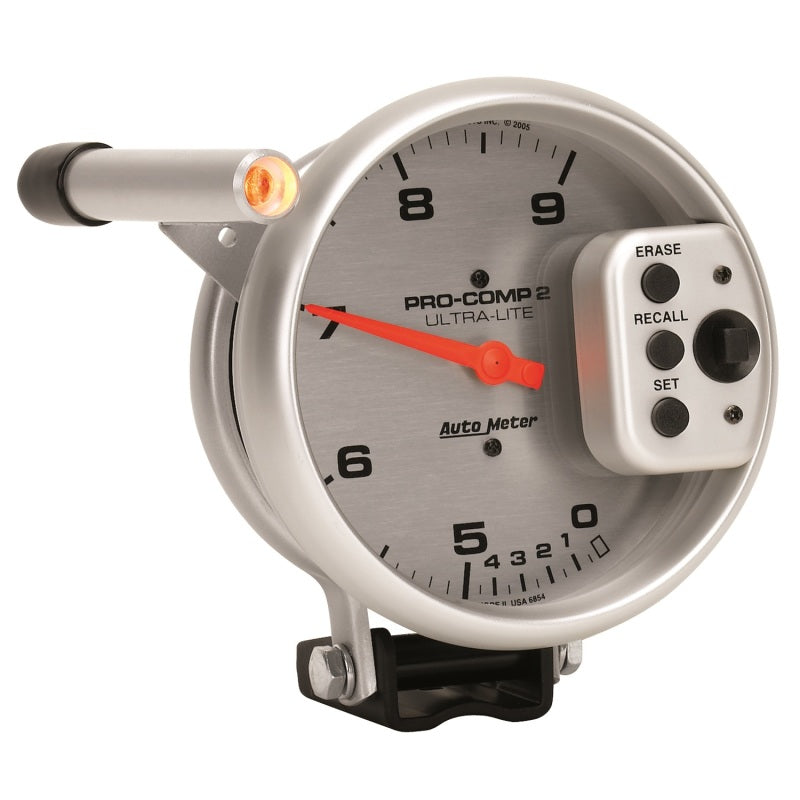 Autometer Ultra-Lite 5 inch 9000 RPM Dual Range w/ Shift-Lite and Memory Tach Gauges AutoMeter