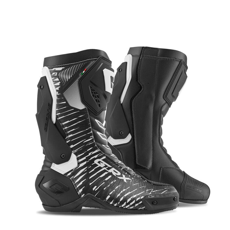 Gaerne G.RX Boot Black/White Size - 12 Motorcycle Boots Gaerne