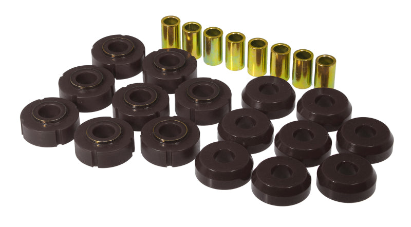 Prothane 72-81 International Scout II Body Mounts - Black Bushing Kits Prothane