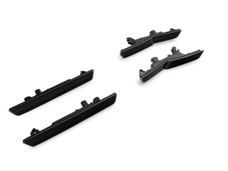 Raxiom 18-23 Dodge Challenger Widebody Axial Series LED Side Marker Lights Front and Rear- Smoked Sidemarkers & Indicators Raxiom