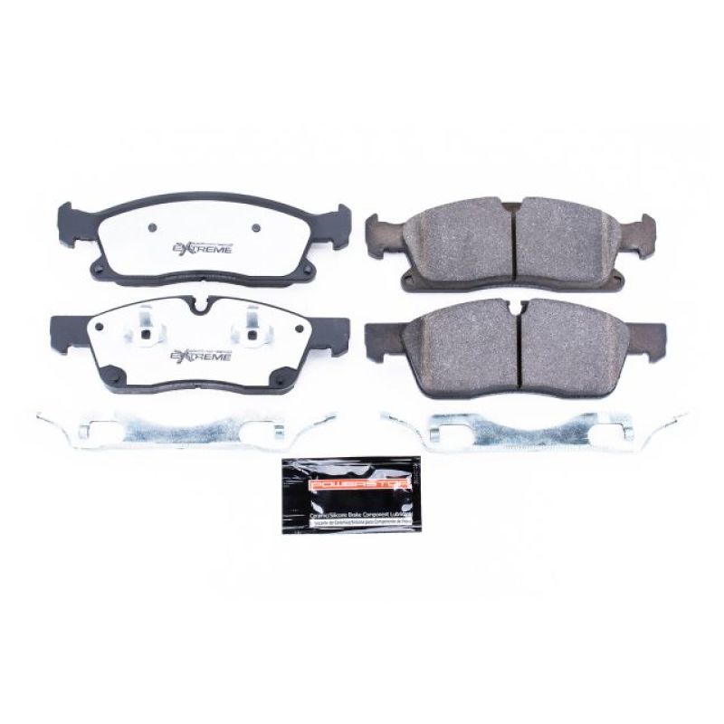 Power Stop 13-16 Dodge Durango Front Z36 Truck & Tow Brake Pads w/Hardware Brake Pads - Performance PowerStop