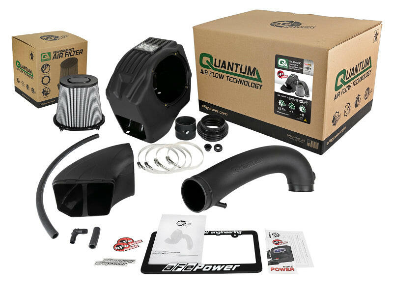 aFe Quantum Cold Air Intake System w/ Pro Dry S Media 09-18 RAM 1500 V8-5.7L Hemi Cold Air Intakes aFe
