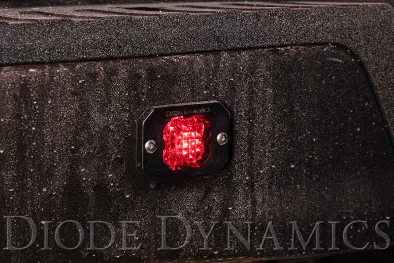 Diode Dynamics Stage Series C1 LED Pod Pro - White Flood Flush RBL Each Light Accessories and Wiring Diode Dynamics
