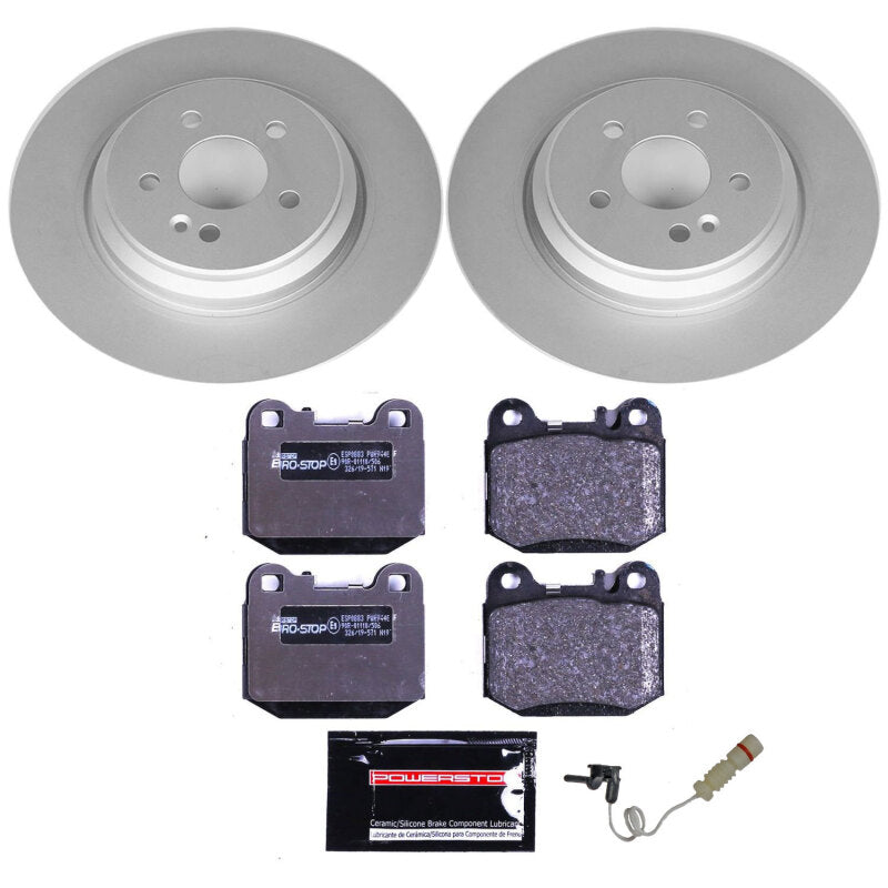 Power Stop 00-01 Mercedes-Benz ML430 Rear Euro-Stop Brake Kit Brake Kits - OE PowerStop