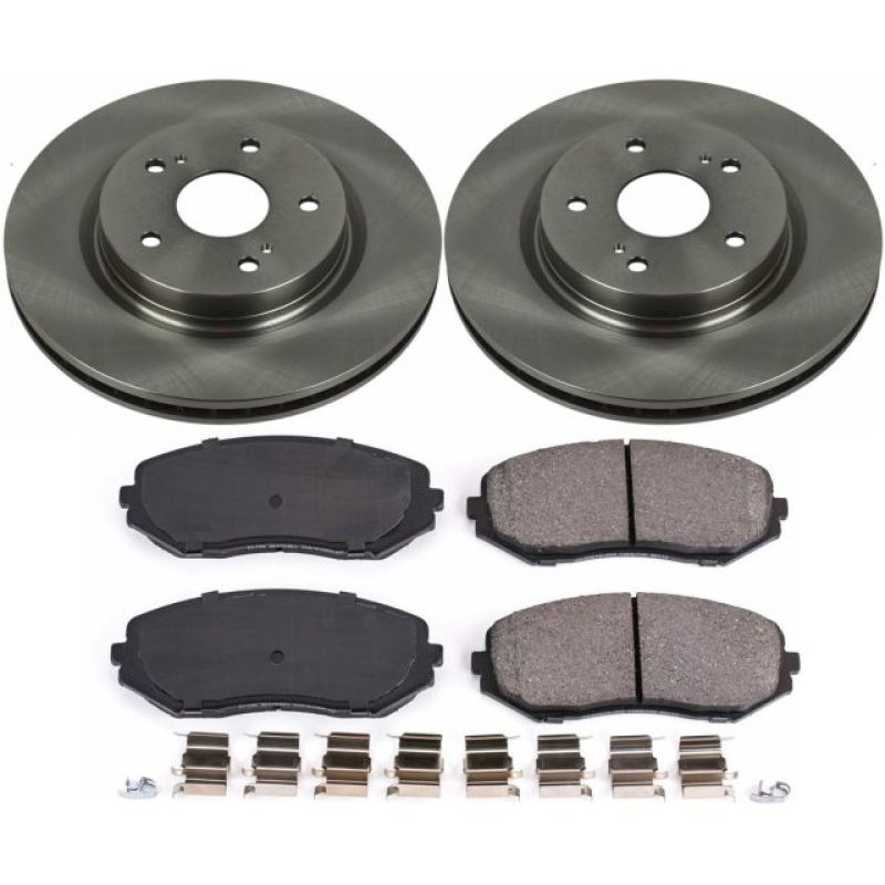 Power Stop 06-13 Suzuki Grand Vitara Front Autospecialty Brake Kit Brake Kits - OE PowerStop