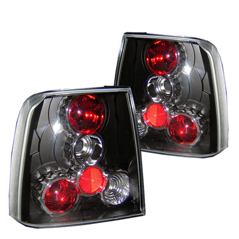 Spyder Volkswagen Passat 97-00 Euro Style Tail Lights Black ALT-YD-VWPAT97-BK Tail Lights SPYDER