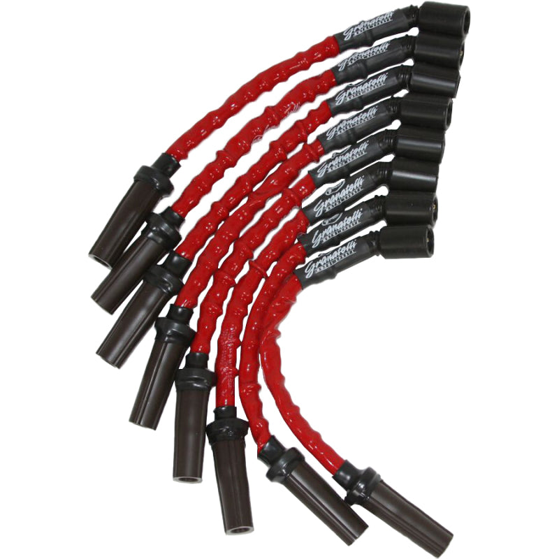 Granatelli 99-23 GM Truck/SUV V8 (Excl 8.1L) Hi-Perf Coil-Near-Plug Conn Kit w/9in Lead/Red Jacket Spark Plug Wire Sets Granatelli Motor Sports