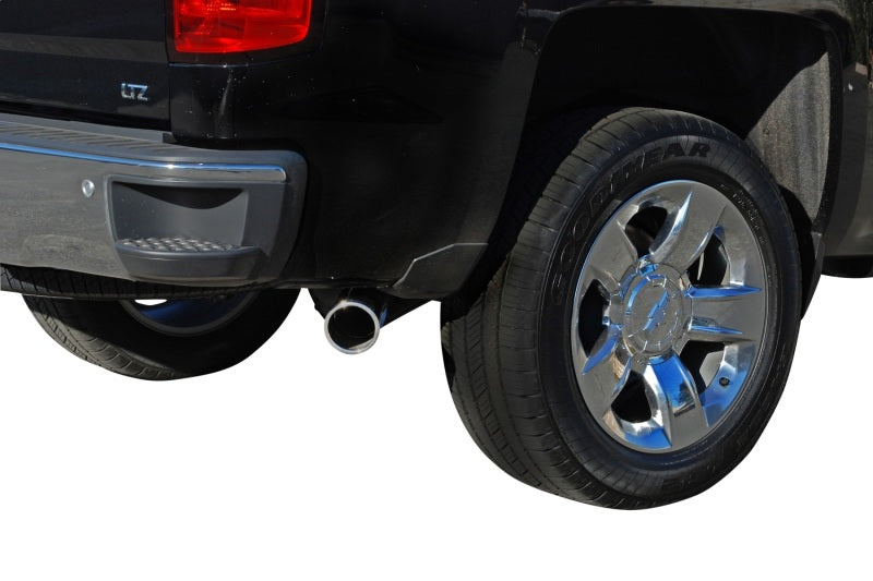 Gibson 14-18 GMC Sierra 1500 Denali 6.2L 3.5in Cat-Back Single Exhaust - Stainless Catback Gibson