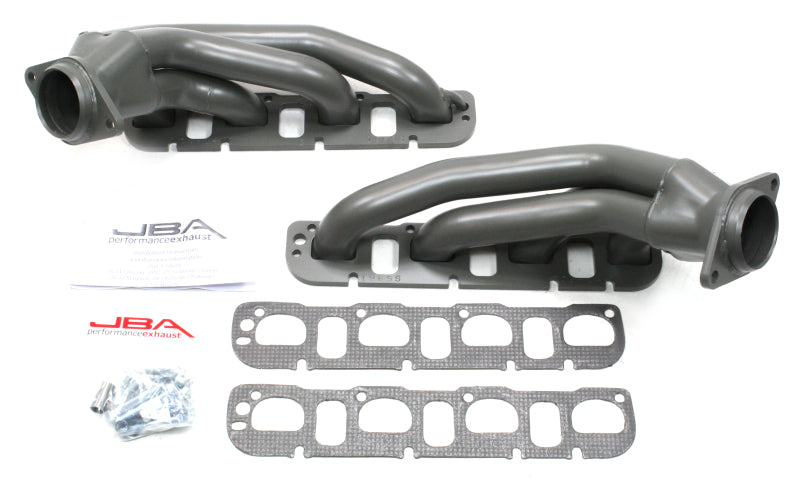 JBA 05-14 Chrysler 6.1/6.4L HEMI 1 7/8in Primary Ti Ctd Cat4Ward Header Headers & Manifolds JBA