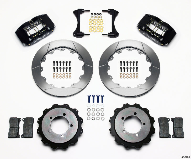 Wilwood Dynapro Radial Rear Kit 13.00in Mitsubishi EVO VIII Big Brake Kits Wilwood