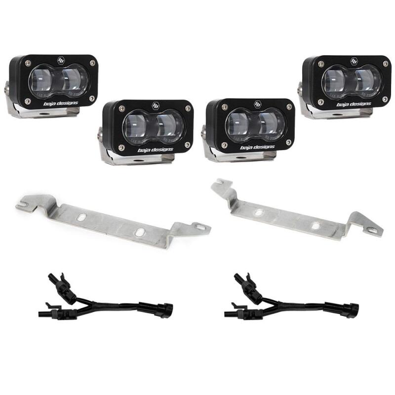 Baja Design 2024+ Toyota S2 SAE OEM Fog Light Replacement Kit - Clear Fog Lights Baja Designs
