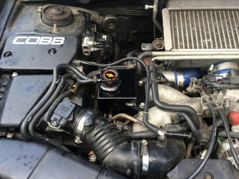 Mishimoto Subaru 02-07 WRX/ 04-14 STI WRX/STI Aluminum Coolant Expansion Tank Coolant Reservoirs Mishimoto