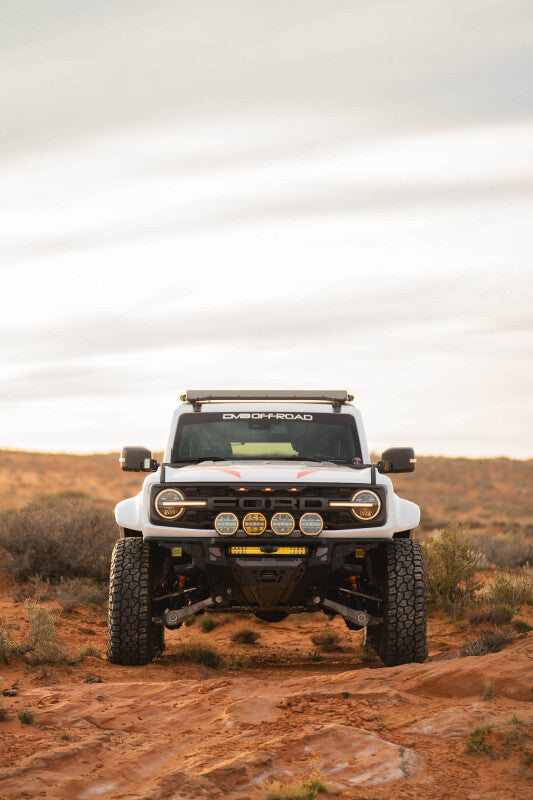 DV8 Offroad 2022+ Ford Bronco Raptor Tube Front Bumper Bumpers - Steel DV8 Offroad