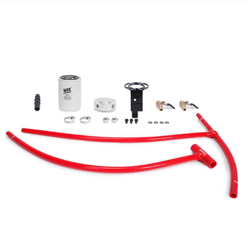 Mishimoto 03-07 Ford 6.0L Powerstroke Coolant Filtration Kit - Red Coolant Filters Mishimoto