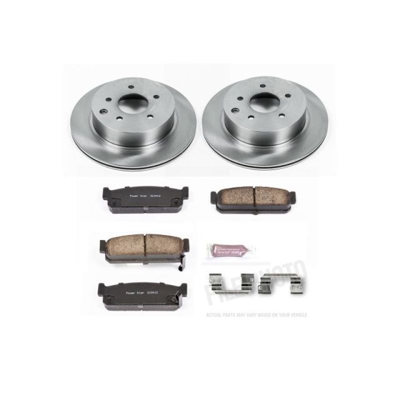 Power Stop 93-97 Infiniti J30 Rear Autospecialty Brake Kit Brake Kits - OE PowerStop
