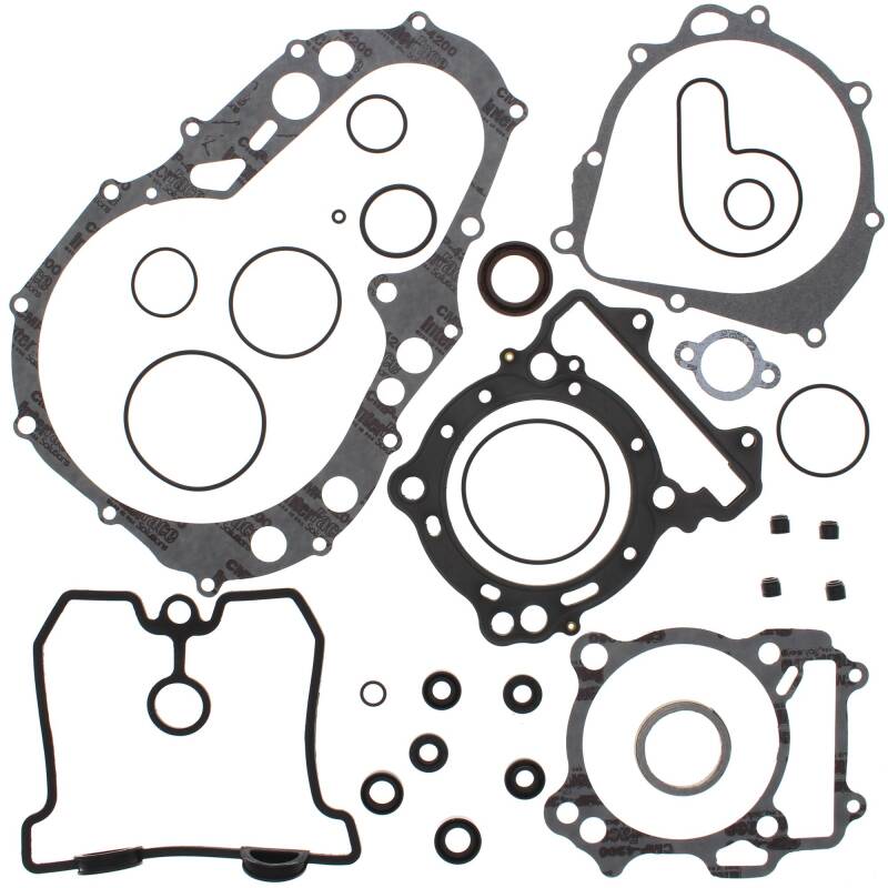 Vertex Gaskets 2009 Suzuki LT-Z400 Complete Gasket Kit w/ Oil Seals Engine Hardware Vertex Pistons