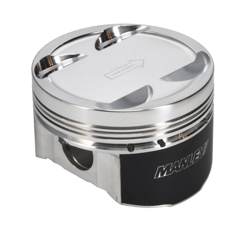 Manley Mitsubishi 4G63 Forged Dish Piston Set - 85.50mm Bore 10.50:1 Piston Sets - Forged - 4cyl Manley Performance