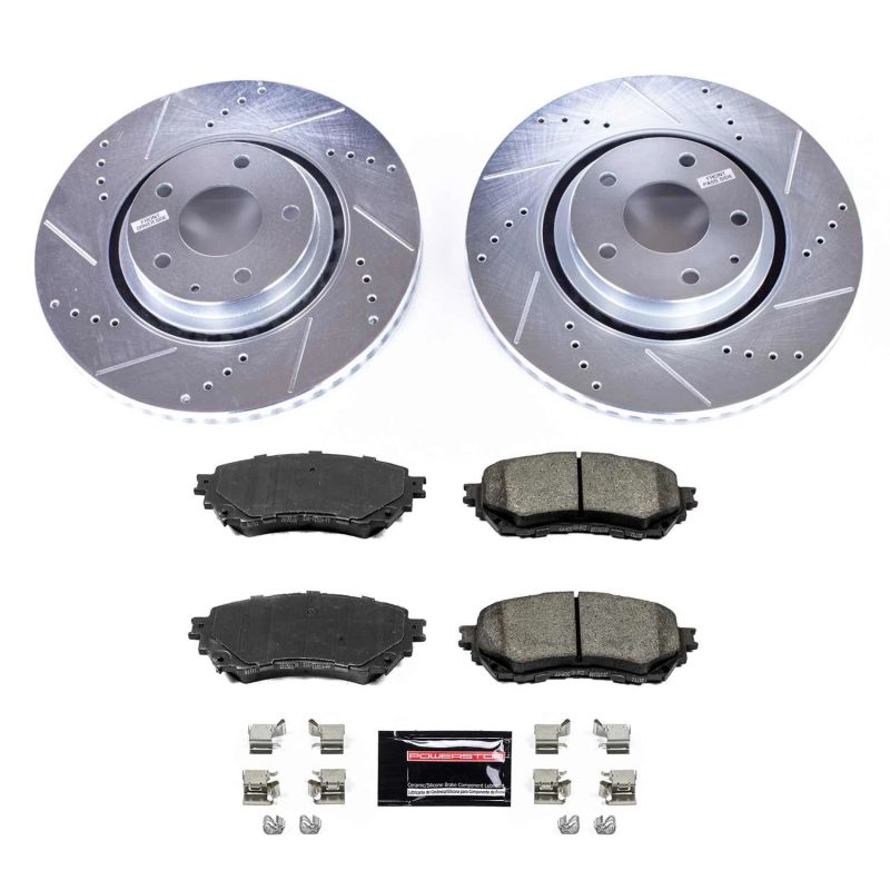 Power Stop 19-20 Mazda 6 Front Z23 Evolution Sport Brake Kit Brake Kits - Performance D&S PowerStop