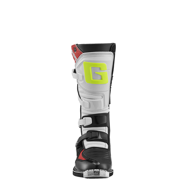 Gaerne GXJ Boot Black/White/Red Size Youth - 2 Motorcycle Boots Gaerne