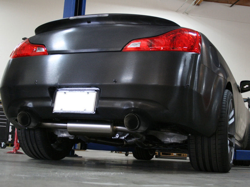 aFe Takeda 2-1/2in 304SS Cat-Back Exhaust Infiniti G37 08-13/Q60 14-15 V6-3.7 w/ Carbon Fiber Tips Catback aFe