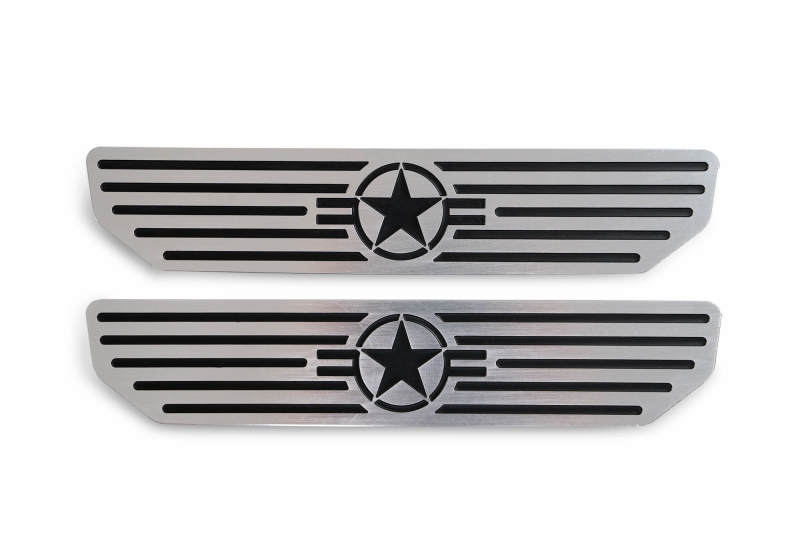 DV8 Offroad 2018-2019 Jeep Gladiator JL Rear Sill Plates Body Armor & Rock Rails DV8 Offroad