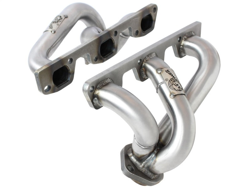 aFe Twisted Steel Header SS-409 HDR Jeep Wrangler JK 07-11 V6 3.8L Headers & Manifolds aFe