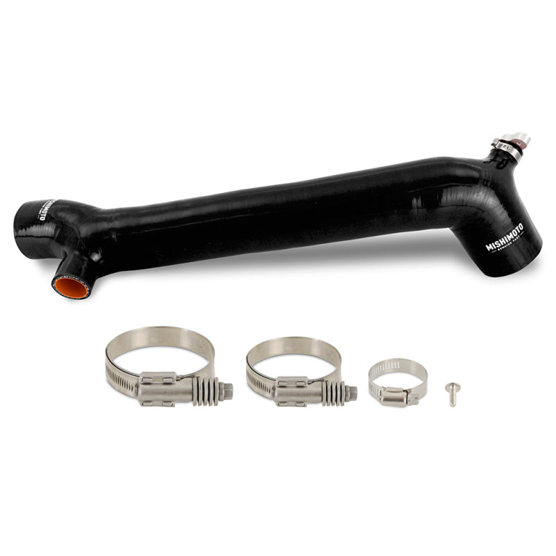 Mishimoto 2016+ Polaris RZR XP Turbo Silicone Charge Tube - Black Silicone Couplers & Hoses Mishimoto