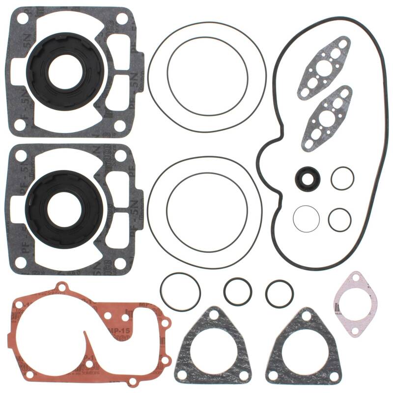 Vertex Gaskets 97-99 Polaris 440 XCR Complete Gasket Kit w/ Oil Seals Engine Hardware Vertex Pistons