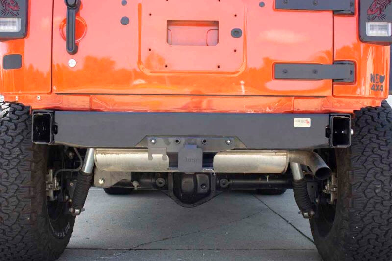Fishbone Offroad 07-18 Jeep Wrangler JK Rubicon/Unlimited Rear Bumper Delete Bumpers - Steel Fishbone Offroad